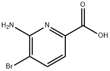 6-AMino-5-broMopicolinic acid Struktur