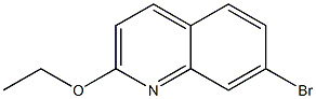 7-BroMo-2-ethoxyquinoline Struktur