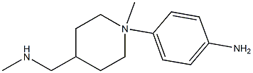 4-(4-((DiMethylaMino)Methyl)piperidin-1-yl)aniline Struktur