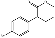 4-溴-Α-乙基-苯乙酸甲酯, 1226228-17-6, 結(jié)構(gòu)式