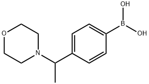 (4-(1-嗎啉代乙基)苯基)硼酸鹽酸, 1226814-83-0, 結(jié)構(gòu)式