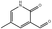 5-Methyl-2-oxo-1,2-dihydropyridine-3-carbaldehyde Struktur