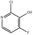 2-chloro-4-fluoropyridin-3-ol Structure