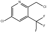 5-chloro-2-(chloroMethyl)-3-(trifluoroMethyl)pyridine Struktur