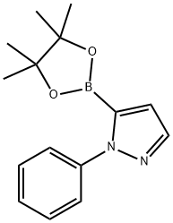 1-Phenyl-5-(4,4,5,5-tetraMethyl-1,3,2-dioxaborolan-2-yl)-1H-pyrazole Struktur