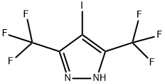 4-Iodo-3,5-bis-(trifluoroMethyl)-1H-pyrazole, 97% Struktur