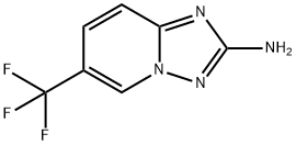 6-TrifluoroMethyl-[1,2,4]triazolo[1,5-a]pyridin-2-ylaMine Struktur