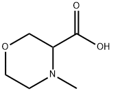 4-MethylMorpholine-3-carboxylic acid Struktur