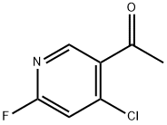 Methyl 4-chloro-6-fluoronicotinate Struktur