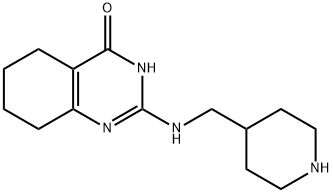 5,6,7,8-Tetrahydro-2-[(4-piperidinylMethyl)aMino]-4(3H)-quinazolinone Struktur