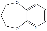 3,4-dihydro-2H-[1,4]dioxepino[2,3-b]pyridine Struktur