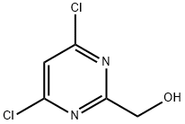 (4,6-dichloropyrimidin-2-yl)methanol Struktur