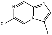 6-Chloro-3-iodoimidazo[1,2-a]pyrazine Struktur