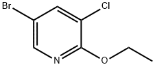 5-bromo-3-chloro-2-ethoxypyridine Struktur