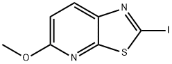 2-Iodo-5-Methoxy-thiazolo[5,4-b]pyridine Struktur