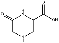 6-oxopiperazine-2-carboxylic acid Struktur