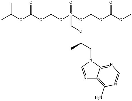 (((((1-(6-aMino-9H-purin-9-yl)propan-2-yl)oxy)Methyl)phosphoryl)bis(oxy))bis(Methylene) isopropyl Methyl dicarbonate