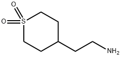 2-(1,1-Dioxidotetrahydro-2H-thiopyran-4-yl)ethanaMine, 1247501-81-0, 結(jié)構(gòu)式