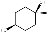 1,4-Cyclohexanediol, 1-Methyl-, cis- Struktur