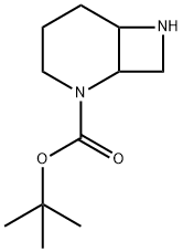 2-Boc-2,7-diazabicyclo[4.2.0]octane Struktur