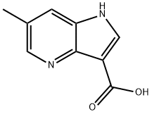 6-Methyl-4-azaindole-3-carboxylic acid Struktur