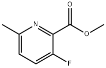 Methyl 3-fluoro-6-Methylpyridine-2-carboxylate Struktur