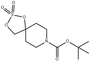 8-Boc-2,2-dioxo-1,3-dioxa-2-thia-8-azaspiro[4.5]decane Struktur