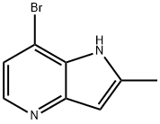 7-BroMo-2-Methyl-4-azaindole Struktur