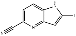 5-Cyano-2-Iodo-4-azaindole Struktur