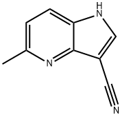 3-Cyano-5-Methyl-4-azaindole Struktur