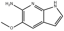 6-AMino-5-Methoxy-7-azaindole Struktur