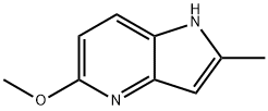 2-Methyl-5-Methoxy-4-azaindole Struktur