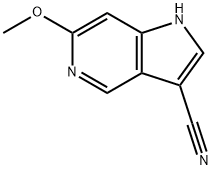 3-Cyano-6-Methoxy-5-azaindole Struktur