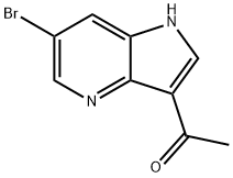 3-Acetyl-6-broMo-4-azaindole Struktur