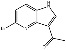 3-Acetyl-5-broMo-4-azaindole Struktur