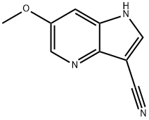 3-Cyano-6-Methoxy-4-azaindole Struktur