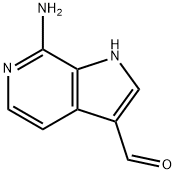 7-AMino-6-azaindole-3-carboxaldehyde Struktur