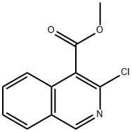 Methyl 3-chloroisoquinoline-4-carboxylate Struktur