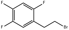 2,4,5-Trifluorophenethyl broMide Struktur