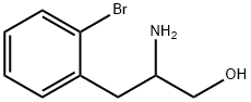 b-AMino-2-broMobenzenepropanol Struktur