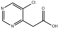 2-(5-Chloropyrimidin-4-yl)acetic acid Struktur