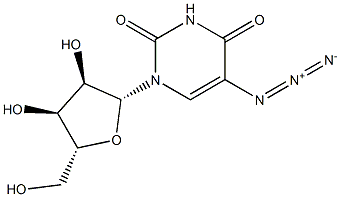 5-Azido Uridine Struktur