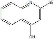 2-BroMoquinolin-4-ol Struktur