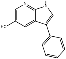 5-Hydroxy-3-phenyl-7-azaindole Struktur