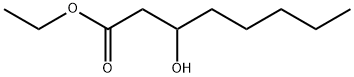 ethyl 3-hydroxy-heptanoate Struktur