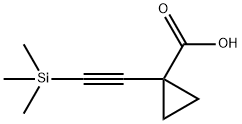 1-((TriMethylsilyl)ethynyl)cyclopropanecarboxylic acid