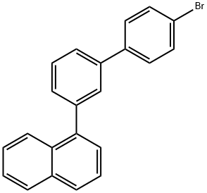 1-(4'-BroMo-[1,1'-biphenyl]-3-yl)naphthalene Structure