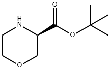 (R)-3-Morpholinecarboxylic Acid 1,1-DiMethylethyl Ester Struktur