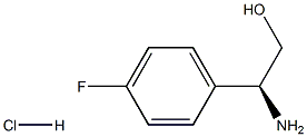 (S)-2-AMino-2-(4-fluorophenyl)ethanol hydrochloride Struktur