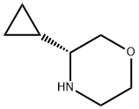 (R)-3-CyclopropylMorpholine Struktur